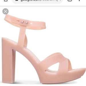 Melissa Nude Heeled Sandals